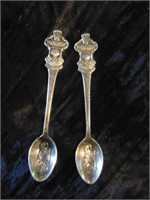 (2) German Rolex Demitasse Spoons