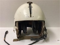 PILOTS HELMETW/ MICROPHONE AND GEAR