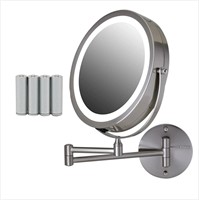 $41.31 Ovente Lighted Wall Mount Mirror 7Inch