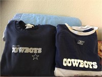 Lot of two Dallas Cowboys  sweatshirts, size 2XL
