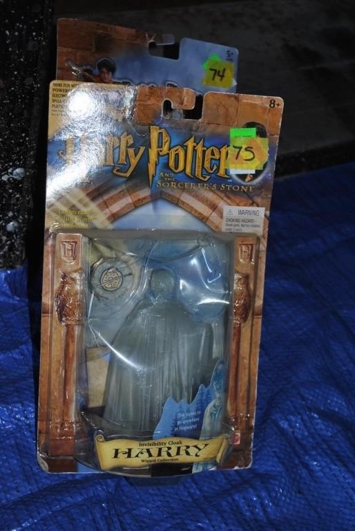 2001 Mattel Harry Potter Invisibility Cloak Harry