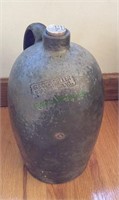 Antique crockery jug by George W. Miller