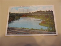 Highway Bridge Entering Hamilton - Postcard
