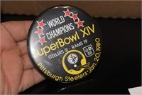 World Champions Superbowl XIV Large Button