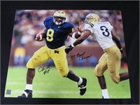 CHRIS HOWARD SIGNED 16X20 PHOTO MICHIGAN