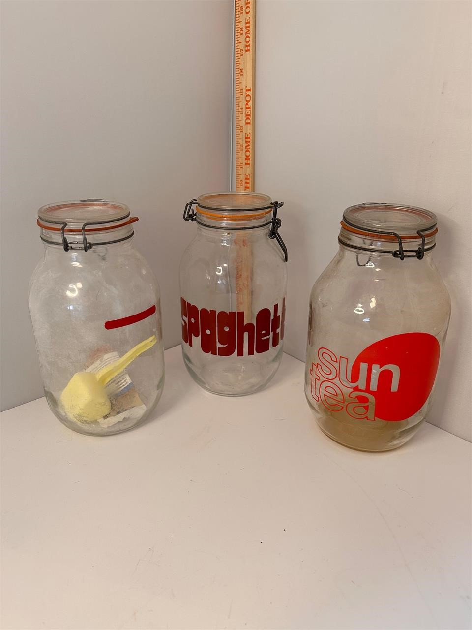 3 Sealed gallon jugs