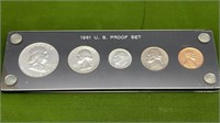 1961 SILVER PROOF US MINT COIN SET