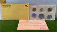 1964 P SILVER PROOF US MINT COIN SET