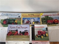 Classic Farm Tractor Calendars (5) 97 99 01 03 05