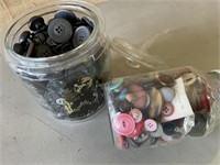 Buttons in jars