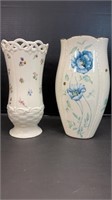 Lenox Bouquet vases: Posy Baskets large vase &