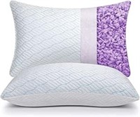 Wishsmile Cooling Shredded Memory Foam Pillows wit