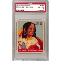 1933 Indian Gum #187 Psa 4