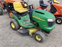 E1. John Deere L130 automatic 42” deck runs