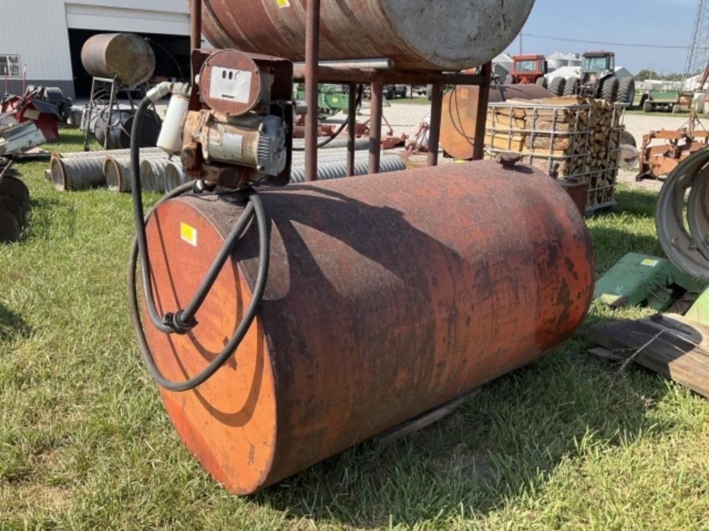 Fuel Barrel w/ Pump & Nozzle