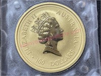1997 Elizabeth II Gold 1-oz .9999 coin Australian
