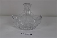 Waterford crystal basket 7"