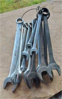 LARGE STRAIGHT WRENCHES- CRESENT AND OTHER