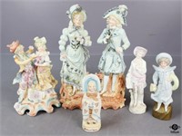 Porcelain Figurines / 5 pc