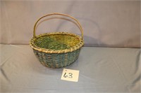Green Antique Basket