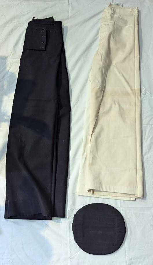 WW2 Canadian Navy Hat Pants and Liners