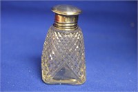 Small Sterling Top Perfume Bottle
