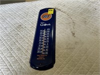 Gulf Oil Thermometer