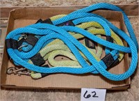 2 SETS OF DRIVING REINS