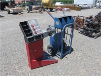 Strapping Machine Cart & Wheel Balancer