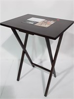 New folding table tray