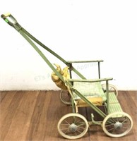 Vintage Columbia Tuk-a-way Baby Stroller