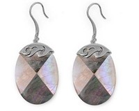 Abalone & Mother Of Pearl Earrings