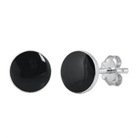 Onyx Minimalist Stud Earrings