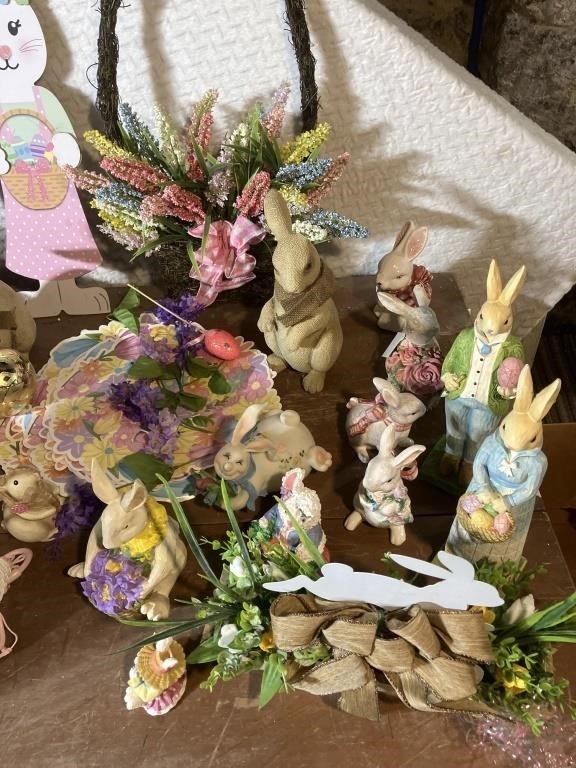 Lot of Easter decor