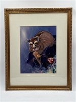 Disney "Beast" Litho Signed by Artist Eric Robison