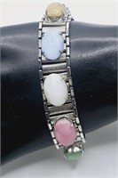 Vintage Sarah Coventry Pastel Glass Bracelet