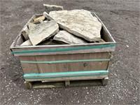 Crate of flagstone