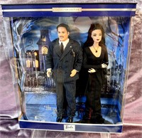 NIB The Addams Family Barbie & Ken Dolls