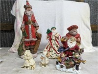 Santa Figurines, One is Lenox