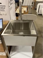 Transolid® SS Laundry Sink/Cabinet w/ Faucet