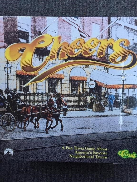 VINTAGE Cheers Classic Trivia Board Game