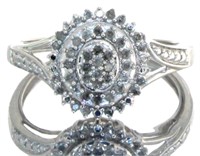Brilliant 1/4 ct Natural Diamond Designer Ring