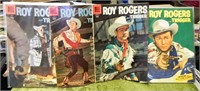 (4) 1950's Dell Roy Rogers & Trigger Comicbooks