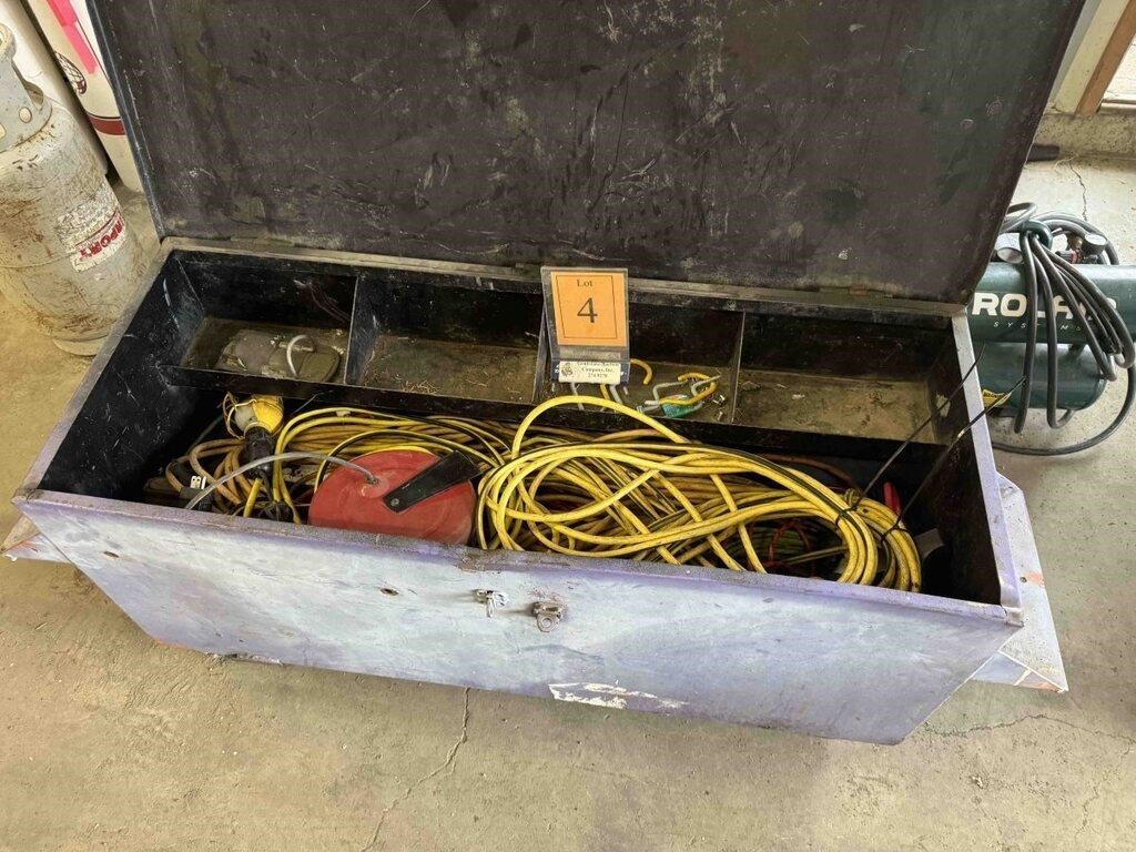 Knaack Box With Extension Cords