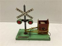 American Flyer Metal Light and Sound RR Crossing