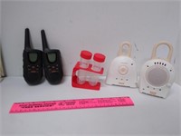 Uniden Walkie Talkies Baby Call & Plastic Test