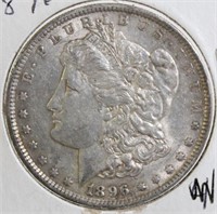 1896 Morgan Silver Dollar UNC