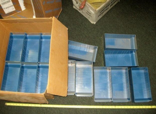 14 Pc Quantum Storage Trays 5 1/2"x10 1/2"x 3 1/4"