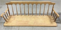 Wooden bench 17x53x18.5