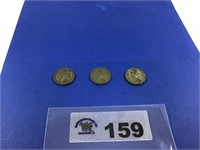 WAR NICKLES (3 coins)